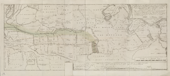 A-1873 Kaart dienende tot het project van den heer M. van Barneveld vryheer van Noordeloos en Overslinge..., 1754